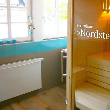 Prázdninový dům Nordstern Wlan Sauna Kamin Haustiere Börgerende-Rethwisch